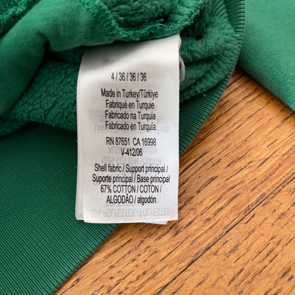 EUC - Lacoste Regular Fit Women's Tracksuit in Rocket Green Size 36 - Picture 5 of 16